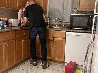 Plumber Fucks Petite Teen Virgin Pussy Before Prom