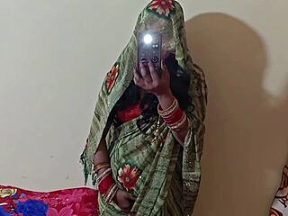 Desi bhabhi bent over bedroom doggy by stepbrother's thick cock