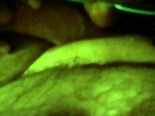 Curly haired girl sucks cock on hidden cam