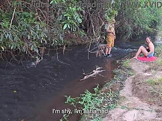 Strangers Caught Fucking Hard at Waterfall – Who Joins Next?