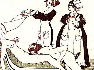 Vintage erotic art packs retro heat and timeless seduction vibes