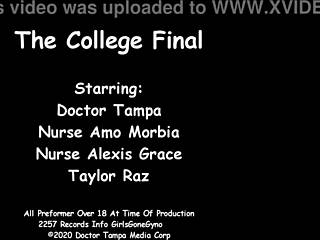 college final backstage taylor raz spreads shaved pussy wide