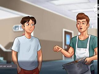 kevin talks low grades detention cafeteria scene summertime saga translation