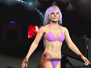 I love Candice LeRae's stunning WWE 2K26 bikini entrance reveal.