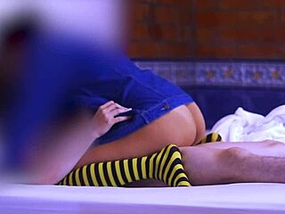 Shy petite cuñada cheats with sister’s college friend in hotel orgasm