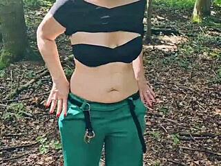 stumbled on sexy stranger in forest for wild fun