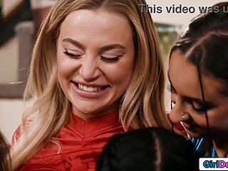 Three girls lose shocking bet