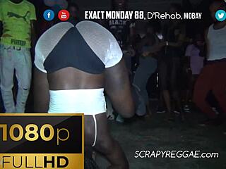girls, wanna see us skin out at this wild dancehall party?
