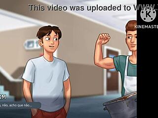 kevin talks low grades detention cafeteria scene summertime saga translation