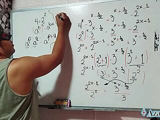 Nerdy 26yo Milf Begs for Creampie Teaching Lesson