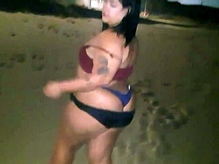 found this fat bbw with hard dick took her to suck and show ass