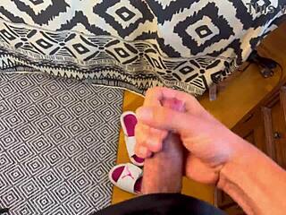 that tiny colombian latina's small waist and feet make my cock throb during outdoor fuck