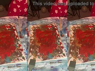 Hey, big eyeglasses ASMR acrylic art blooming in mist part 2...