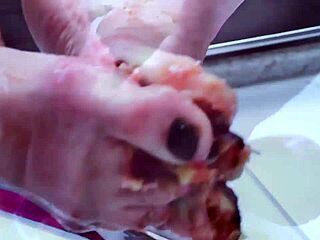 Latina Goddess Boots Feet Deepthroat Choke and Spit