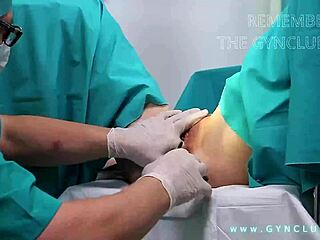 gyno exam 178 vibrator orgasm rocks me
