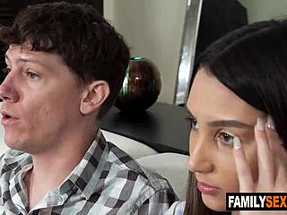 Teen Step Sister Sucks Stepbrother To Get Tv Remote