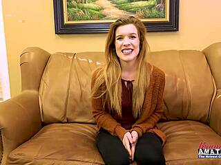 Ginger Keaton Milks Santa Dick After Masturbating