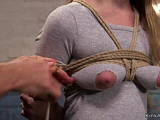 brunette slave spanked to red ass