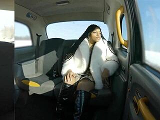 fake taxi brazilian ebony craves my huge white cock!