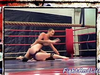 i love watching muscular lesbians wrestle in boxing ring