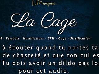 Femdom Caged Anal Jerk Off Instructions Lockdown