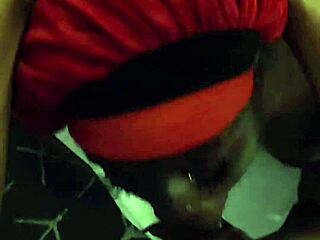 meta glasses view of barbie with big black cock