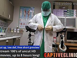 uniform testing with surgical gowns and gloves