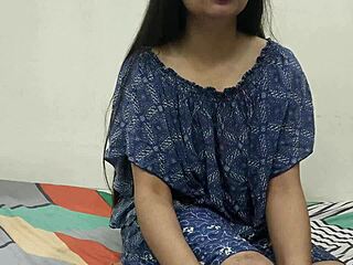Indian desi changes clothes watched