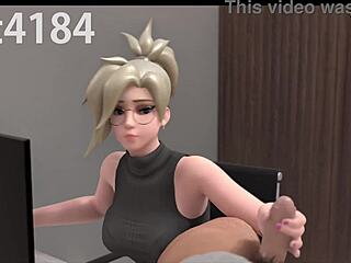 Mercy Es Follada Y Recibe Un Creampie Subtítulos En Español