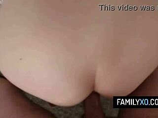 dealing with my stepdaddys meaty cock