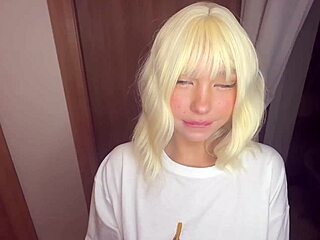 hot blonde loses her virginity today