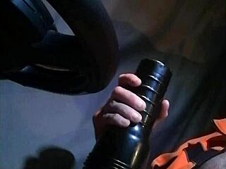 Gazzadomm fleshlight fun in truck