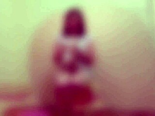 The Pussy Pees In Nylon Tights And Urinates On White Socks