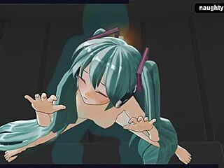 hatsune miku wants that anal fuck so bad