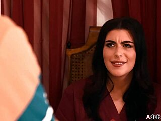 Nuru masseuse gets aroused and is fucked for the first time