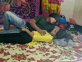 horny stepsister and stepbrother give in to lust and fuck each other hard