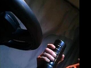 Gazzadomm fleshlight fun in truck