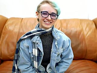 raven blonde coed uses toys for solo fun