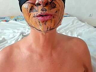 pumpkin tastes better with sperm on big cock