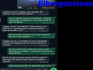 Ella me reta a que mi pene no puede crecer pero se llevo una gran sorpresa cuando crecio 5 veces mas me dijo que era chipi y le di una leccion