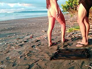 me folla un desconocido en la playa y me folla de verdad