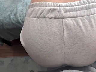 Redhead Dancing And Grinding In Sweatpants Pov