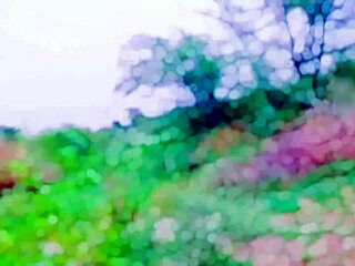 Indian girl first time fucks tight pussy outdoor