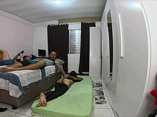 you know my wife had to share the room with her friend