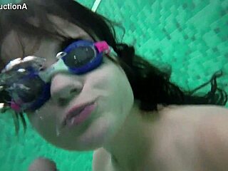 Underwater Ass Lick Leads To Facial Piss