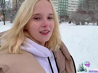 Amateur Milfs Share Snowy Holiday Sex
