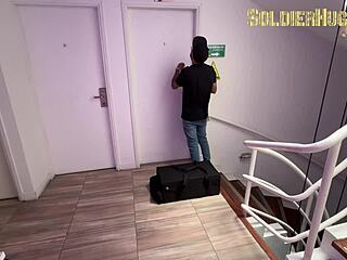 I test my new tantaly doll together with my neighbors whore