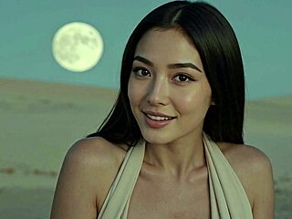 Our pov petite vietnamese girl gets cumshot outdoors