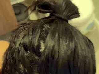 Amateur Latina Gives Blowjob Pov With Bbc In Bathroom