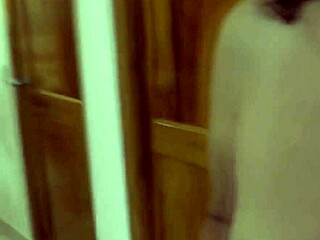Stepmom shaves her pussy at beach then masturbates hard